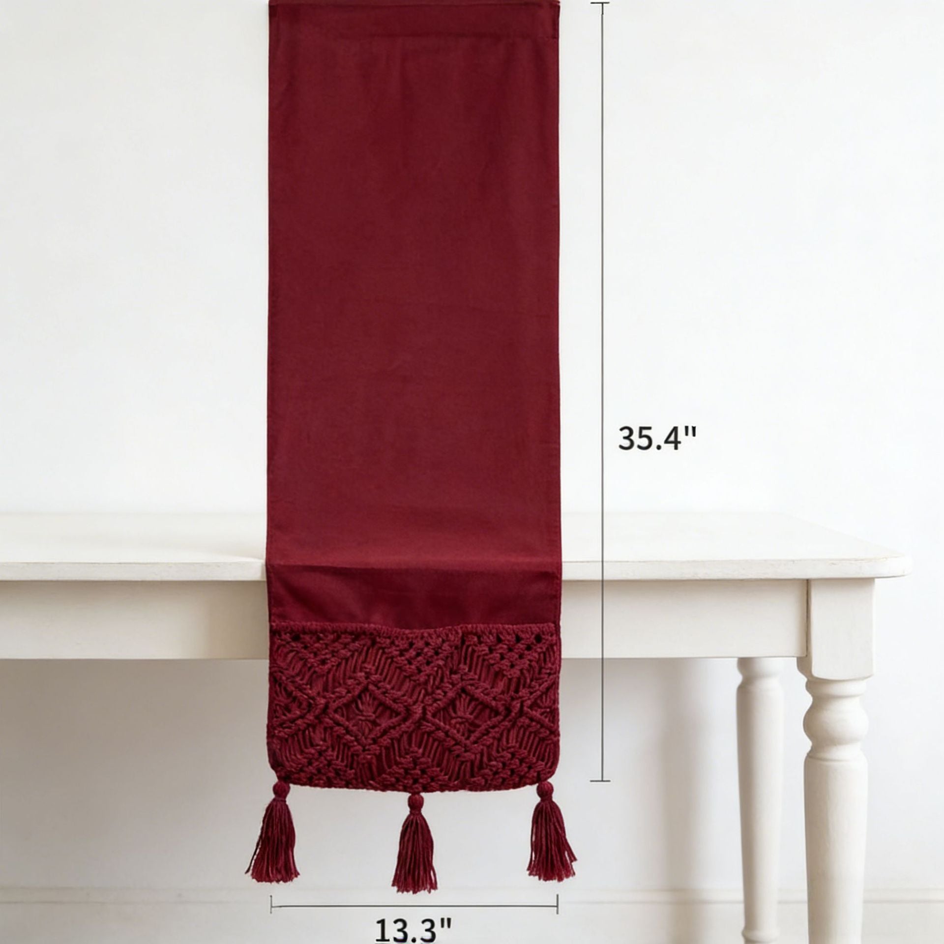 Sac de rangement d'armoires de Sofa Bohemian tissé à la main
