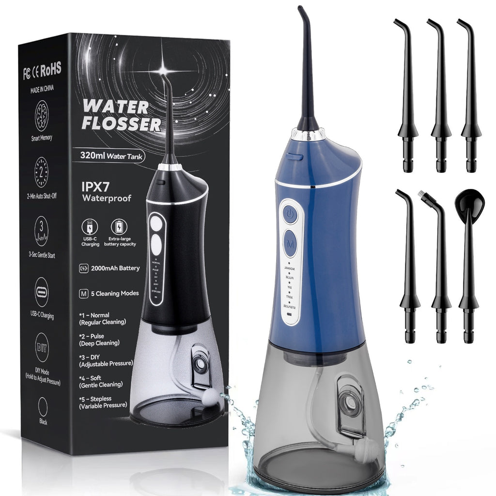 Robinet d'eau portatif pour nettoyage en profondeur et soins buccaux