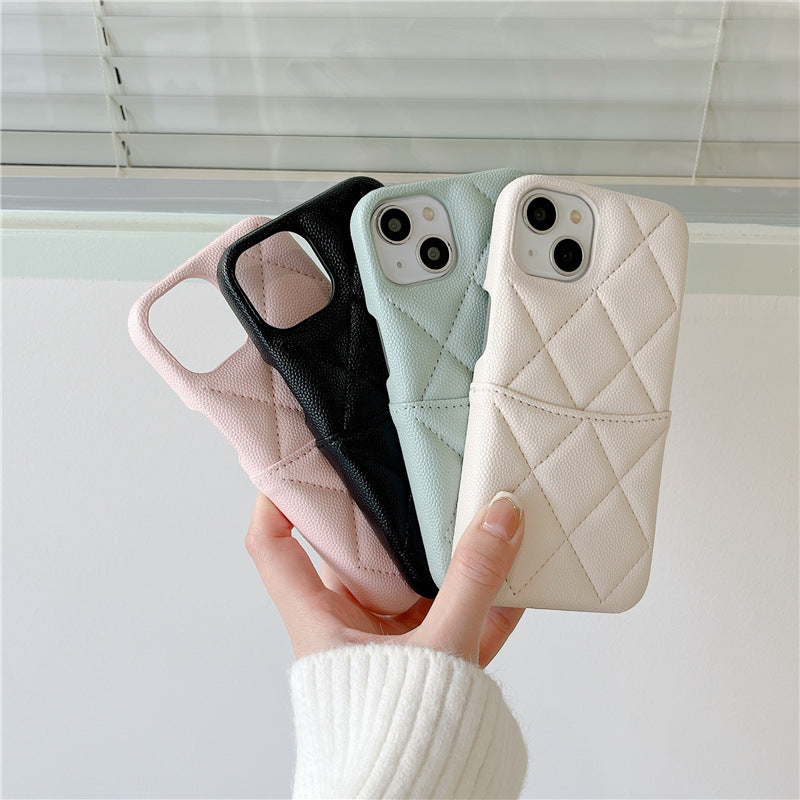 Style classique Rhombus Phone Case tridimensionnelle