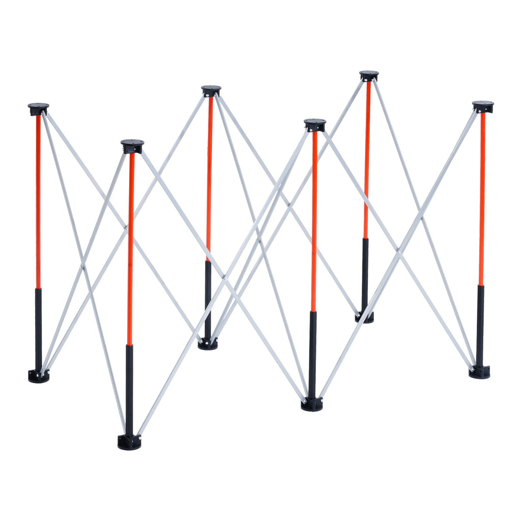 Support de travail pliable portatif 4.16 X 2.18ft Support de travail collapsible 2500lbs Capacité