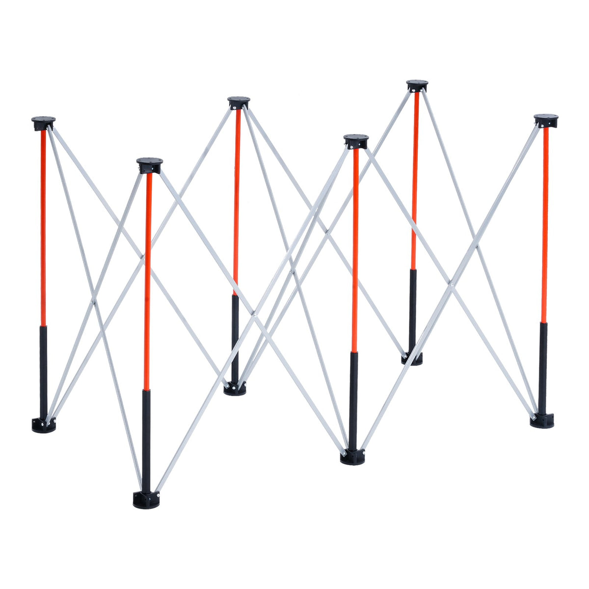 Support de travail pliable portatif 4.16 X 2.18ft Support de travail collapsible 2500lbs Capacité