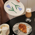 Artist Bamboo Fibre Diner Plate Picnic Camping