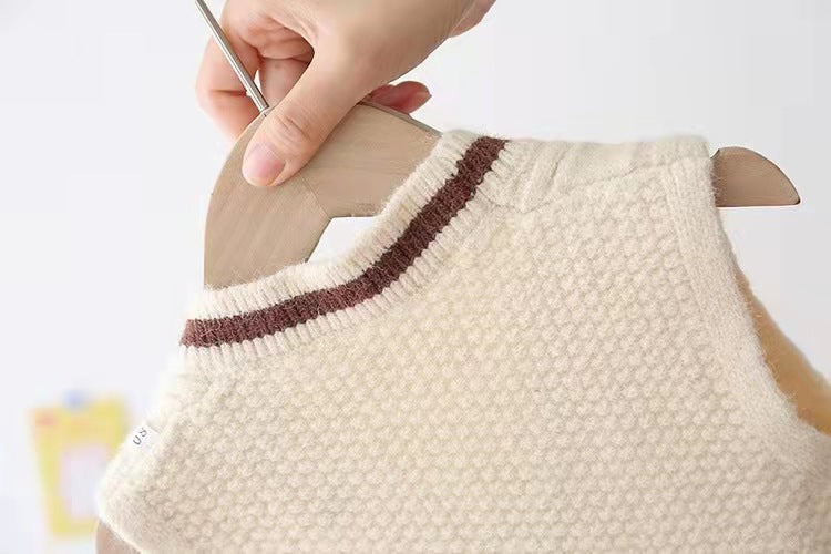 Chandail Chandail Bébé Chandail Vest Outwear au printemps et en automne