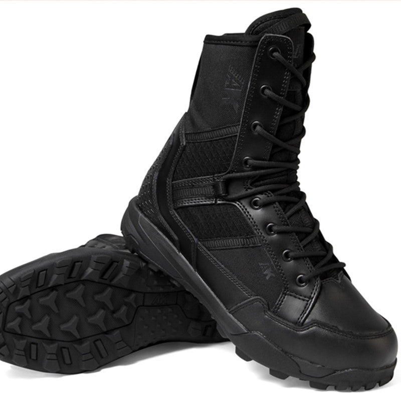 Hommes Outdoor Waterproof Chaussures de randonnée Chaussures de sport Bottes de combat