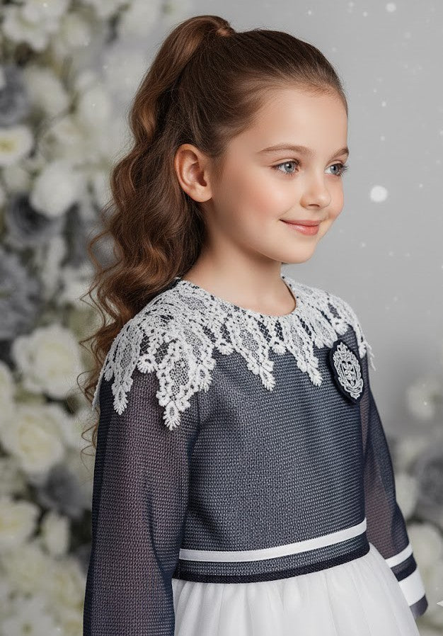 Filles Fashion Loose Fit Top & Set de robe Deux pièces Outfit - Printemps