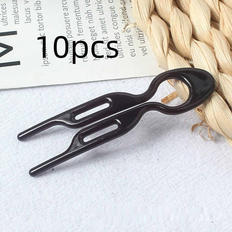 Style européen et américain Large U-forme femme simple Joker Hairclip
