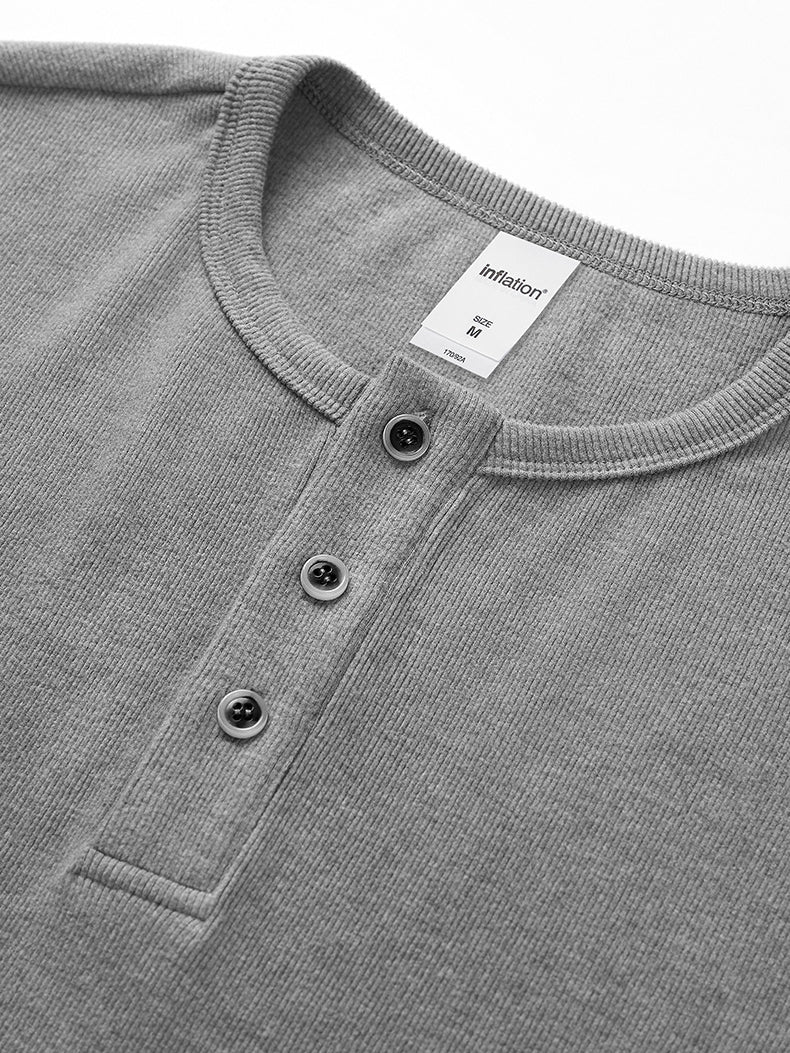 T-Shirt Casual Top de la marque de mode Cleanfit couleur pure