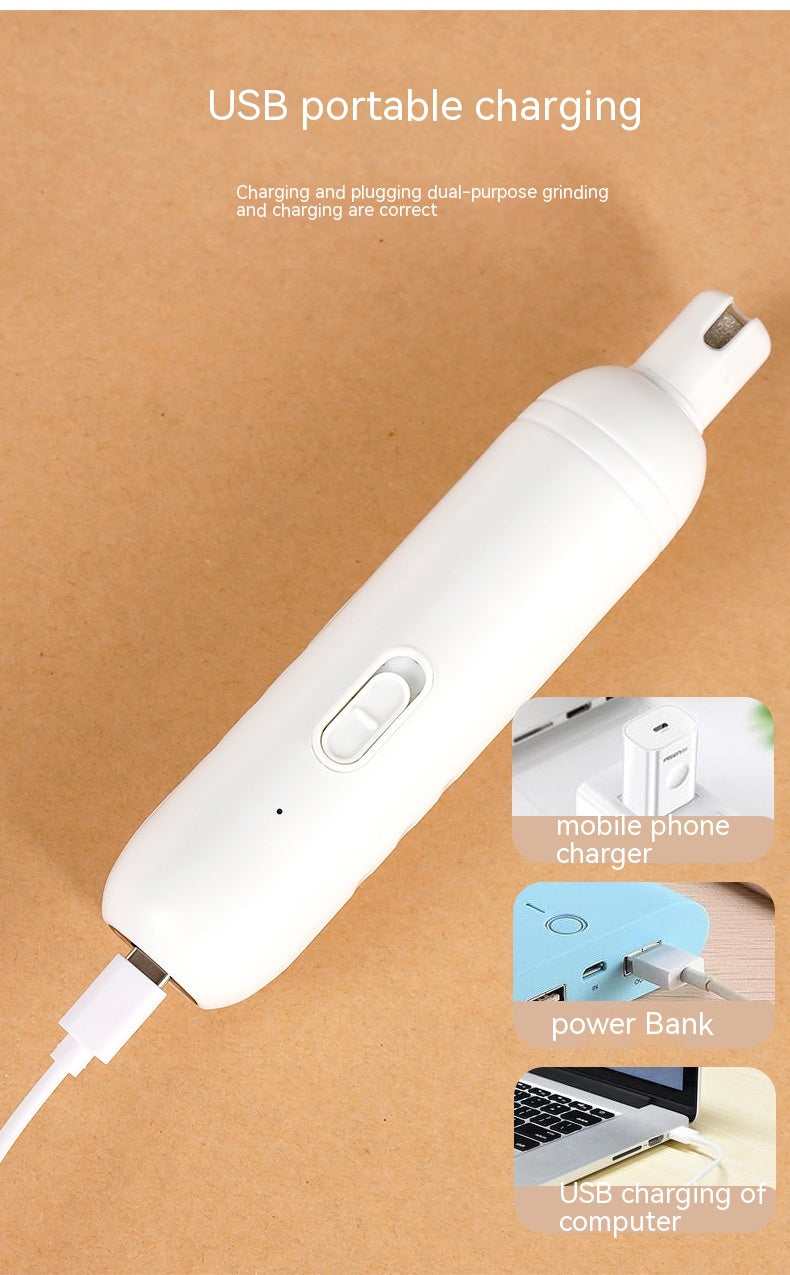 Piercing des ongles de chien Appareil électrique Clippers des ongles Chiens et chats Nettoyage de beauté