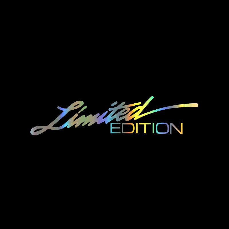 Stickers Bumper Reflectif laser ÉDITION LIMITÉE