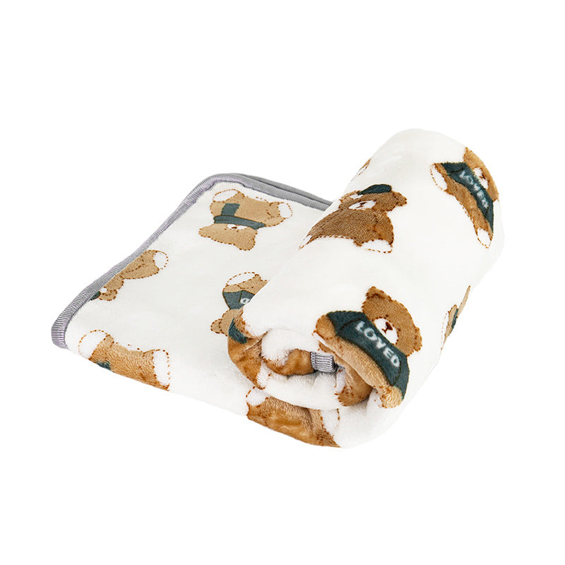 Feuille de lit chaud pour chien de couverture chaude pour chat