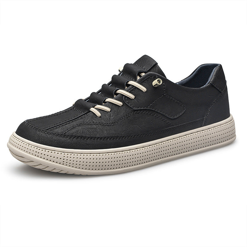 Chaussures de skateboard casual respirant en surface de la tête ronde homme