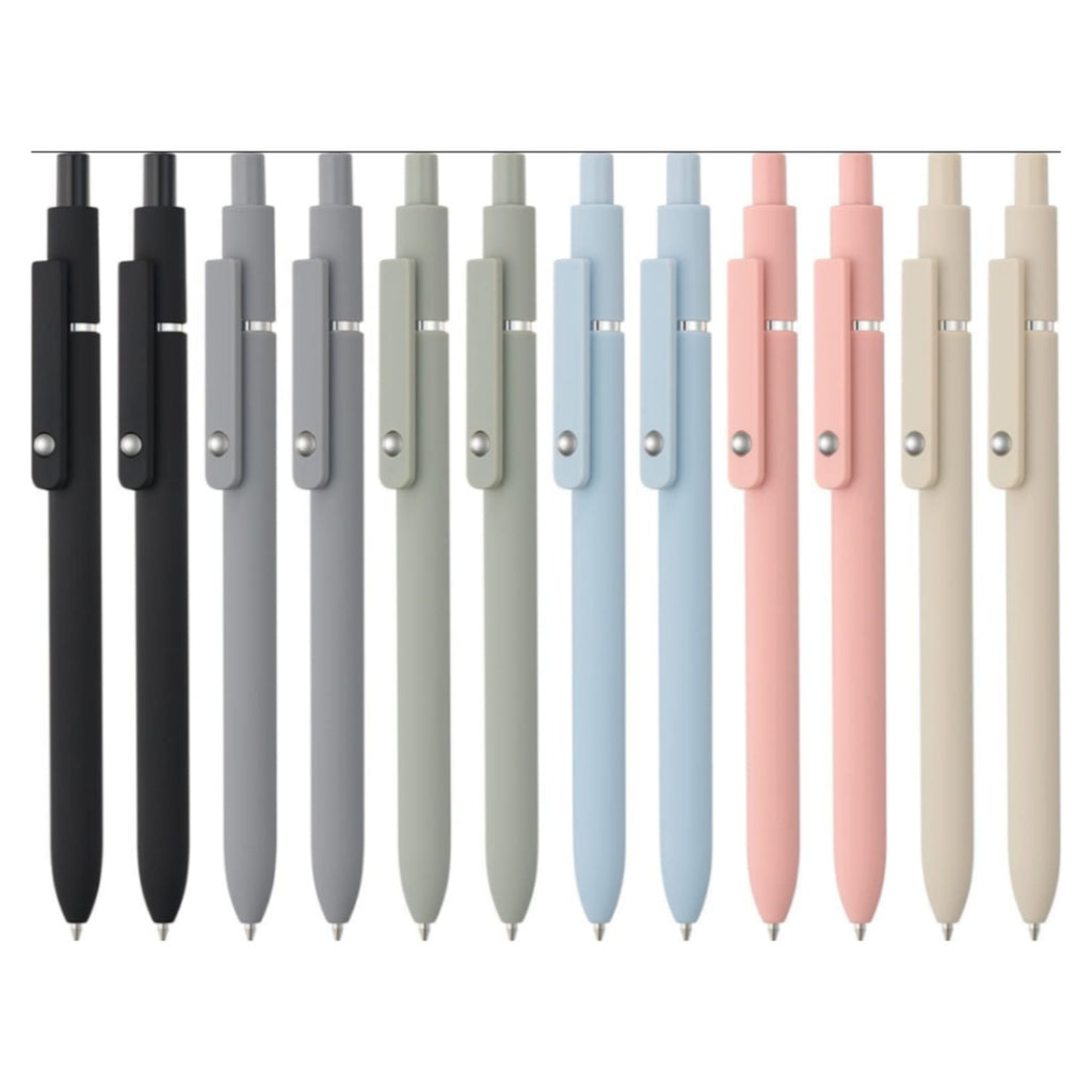 Stylo à bille portatif à usage domestique de couleur solide