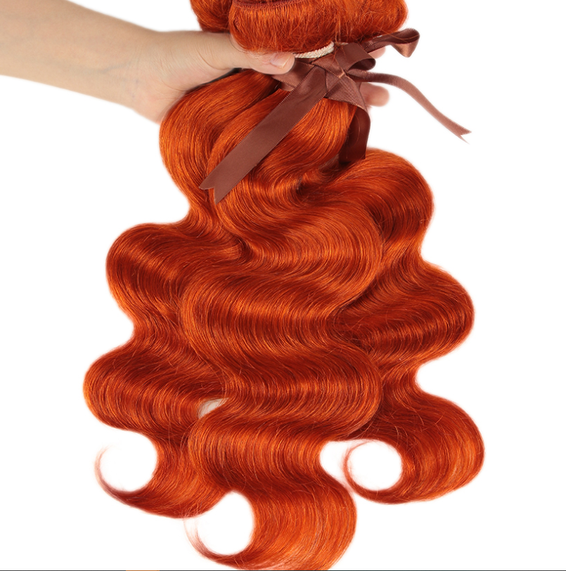 Real Hair Rideau Block Orange Europe and America