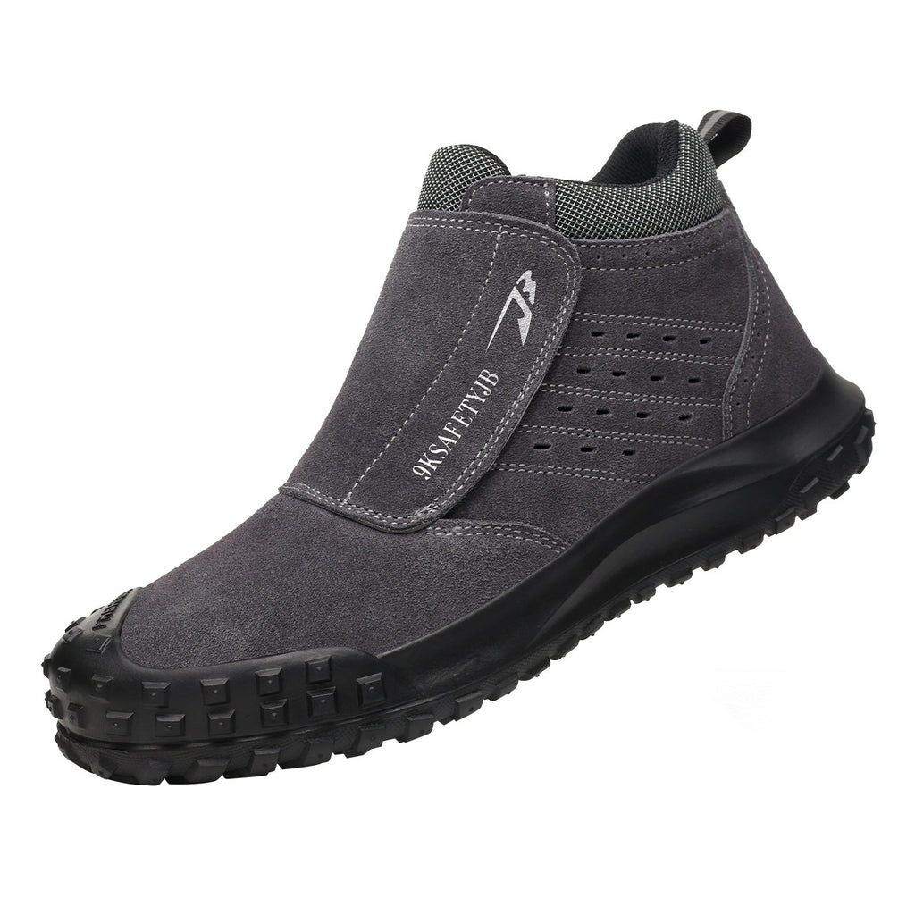 Chaussures de protection du travail de soudeur léger quatre saisons