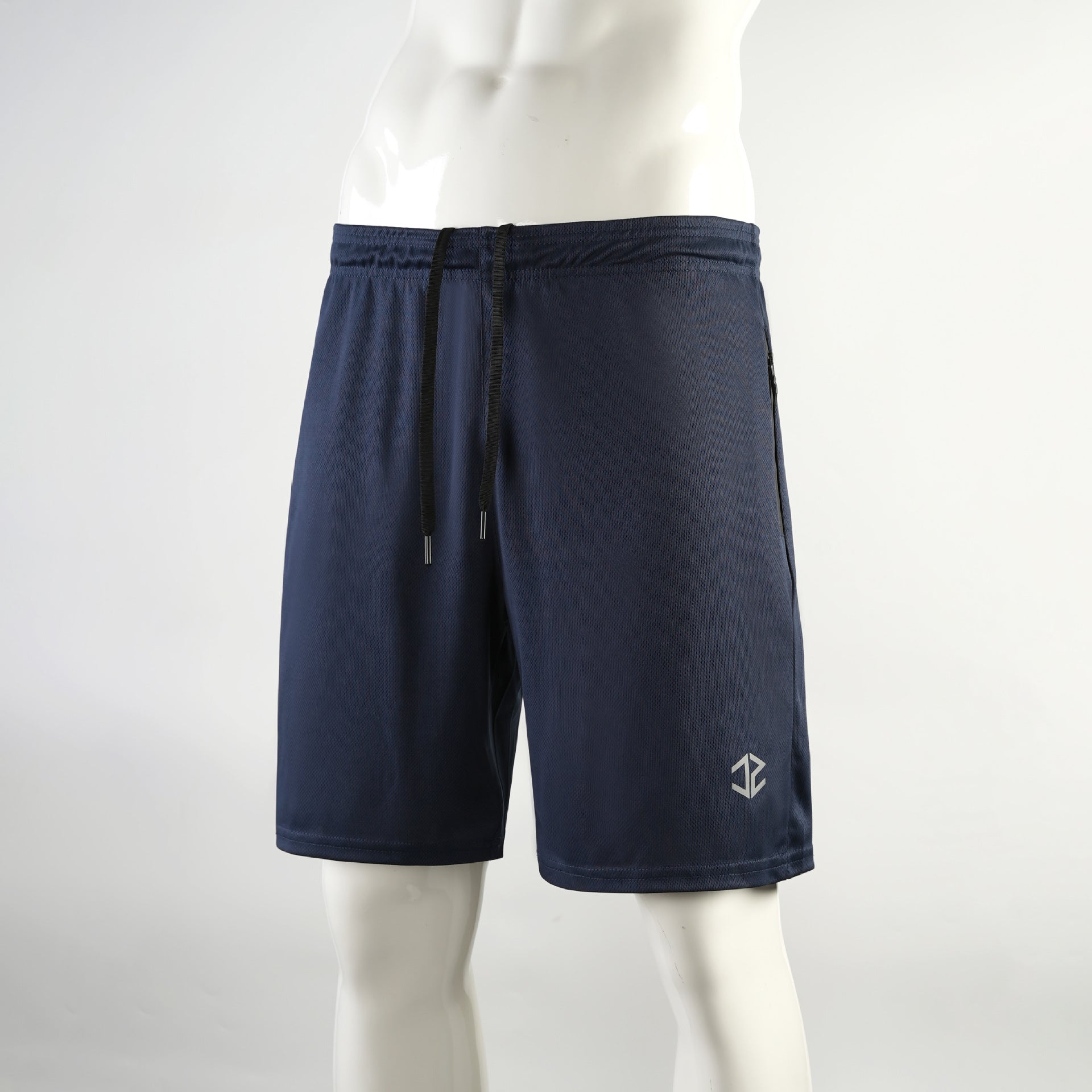 Short homme Mode Casual Séchage rapide Entraînement extérieur Poche à fermeture éclair à cinq points
