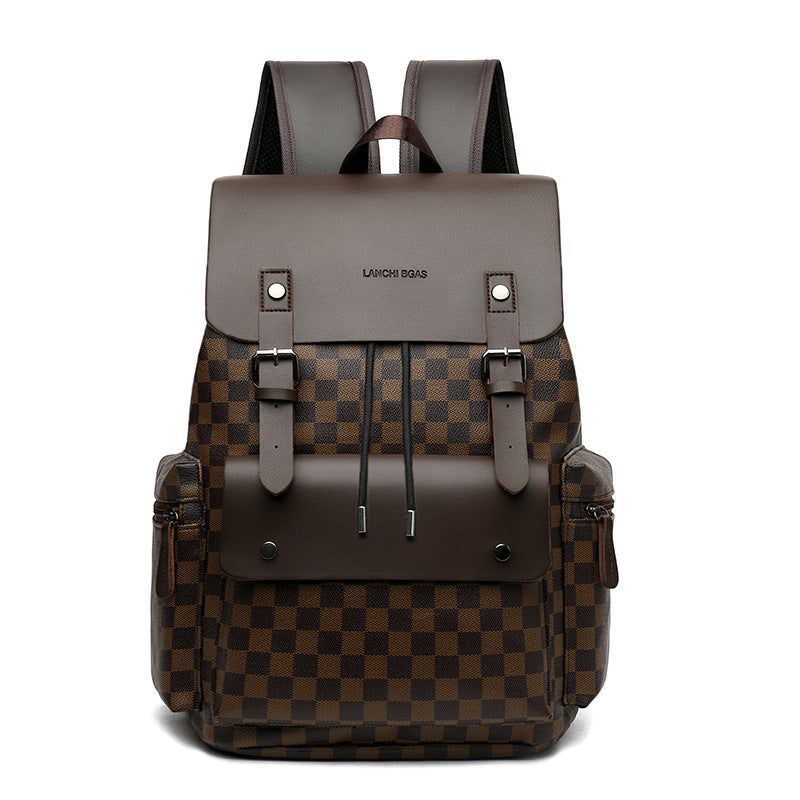 Sac à dos Hommes Plaid Commute Travailleur de bureau de loisirs