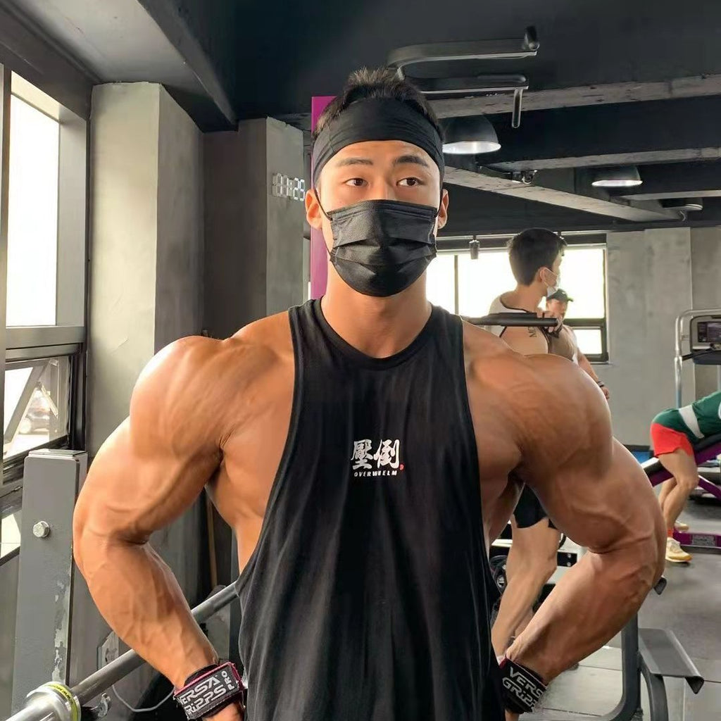 Hommes Elastic Training Fitness Mode Sleeveless Outdoor Running Quick-Drying Vest