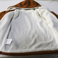 Manteau à capuche doublé de polaire pour garçons
