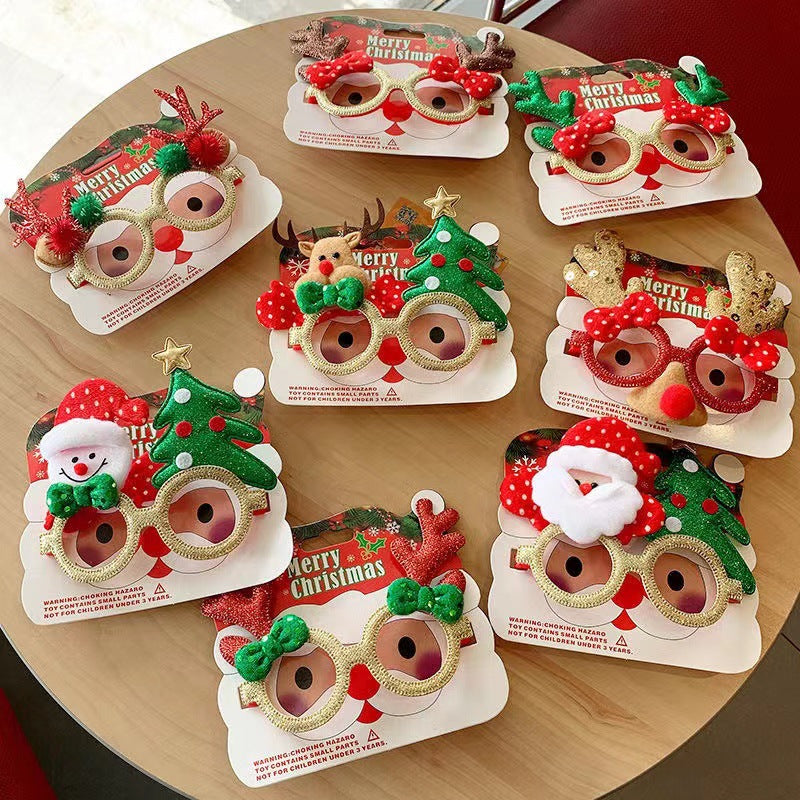 Verres de Noël Cadre Santa Claus Xmas Eyewear