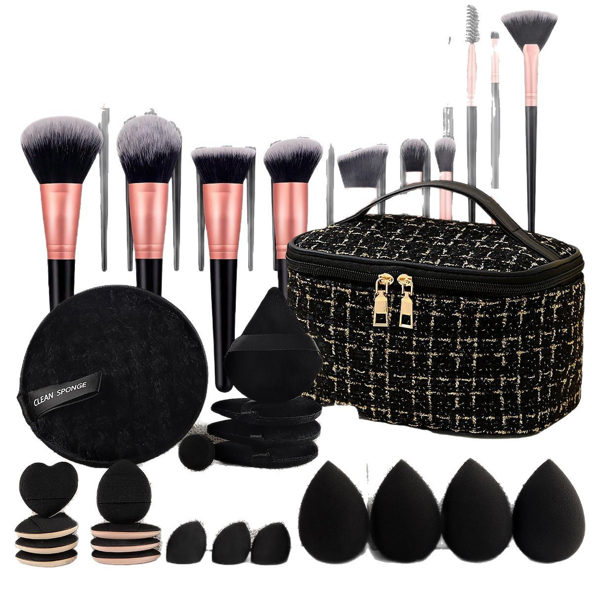47 Ensembles d'outils de beauté Ensemble de brosse de maquillage cosmétique