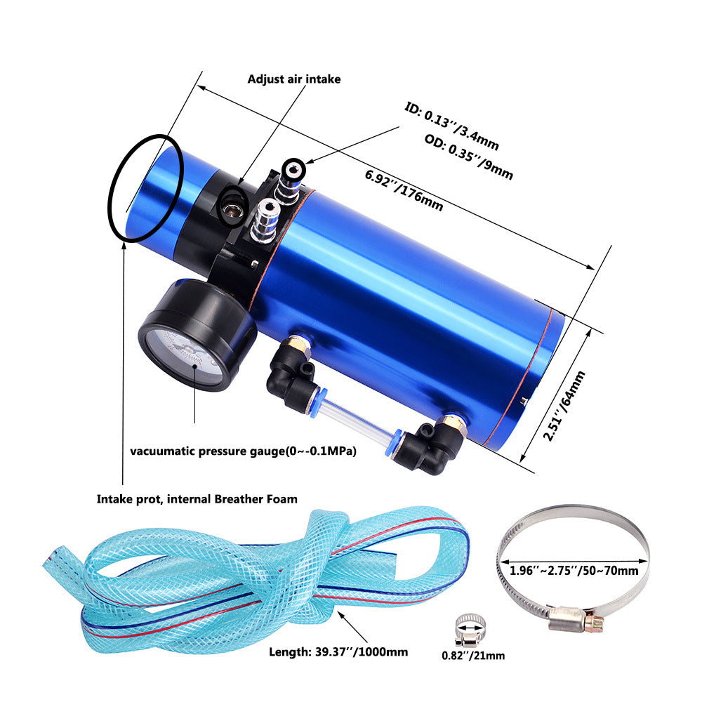 Modification voiture moteur huile respirable pot