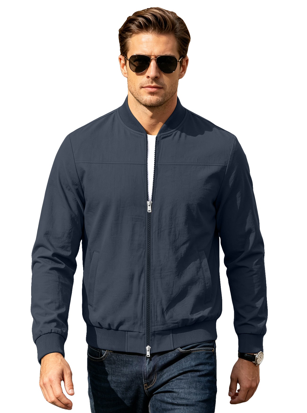Veste de coton personnalisée pour les hommes