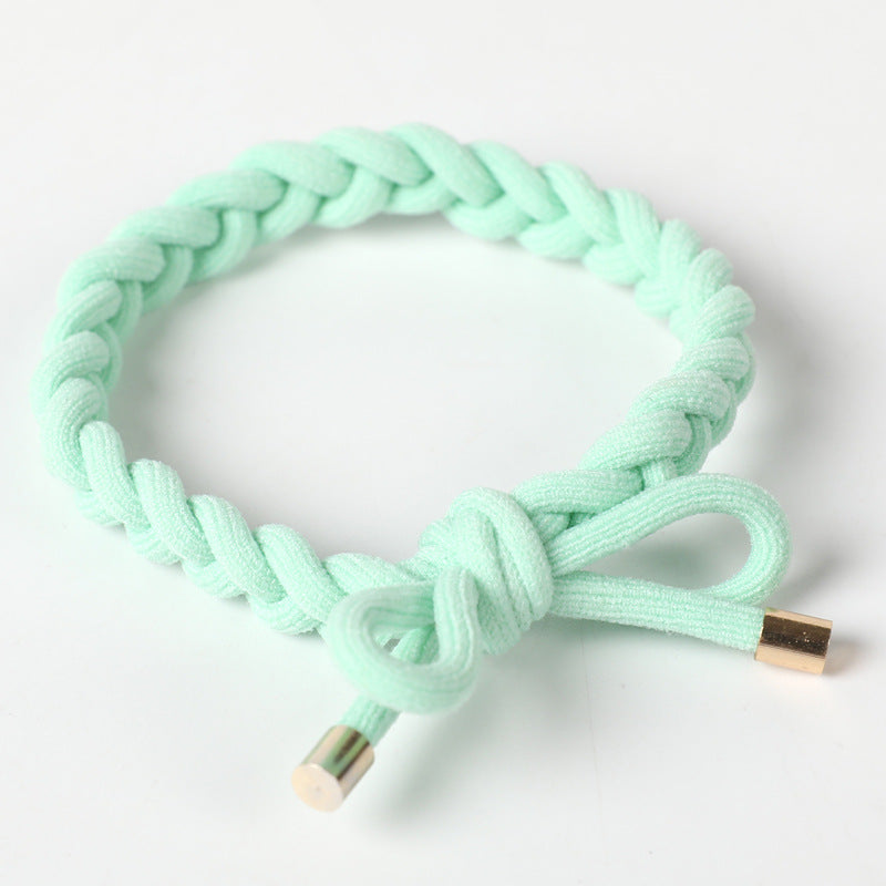 Haut élastique simple de mode Twist tête