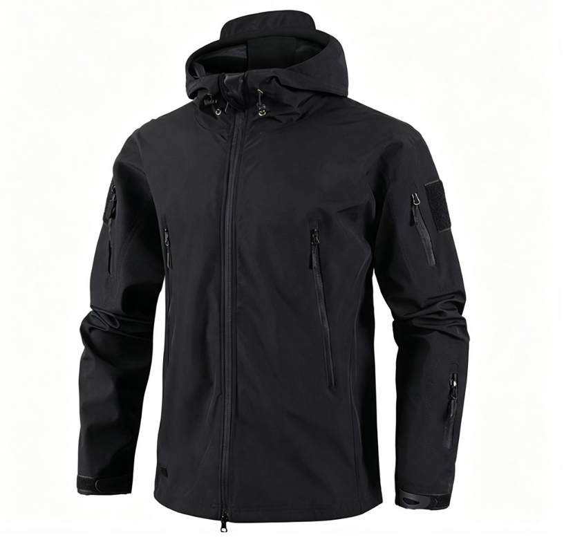 Shark Skin Soft Shell Raincoat avec doublure en polaire