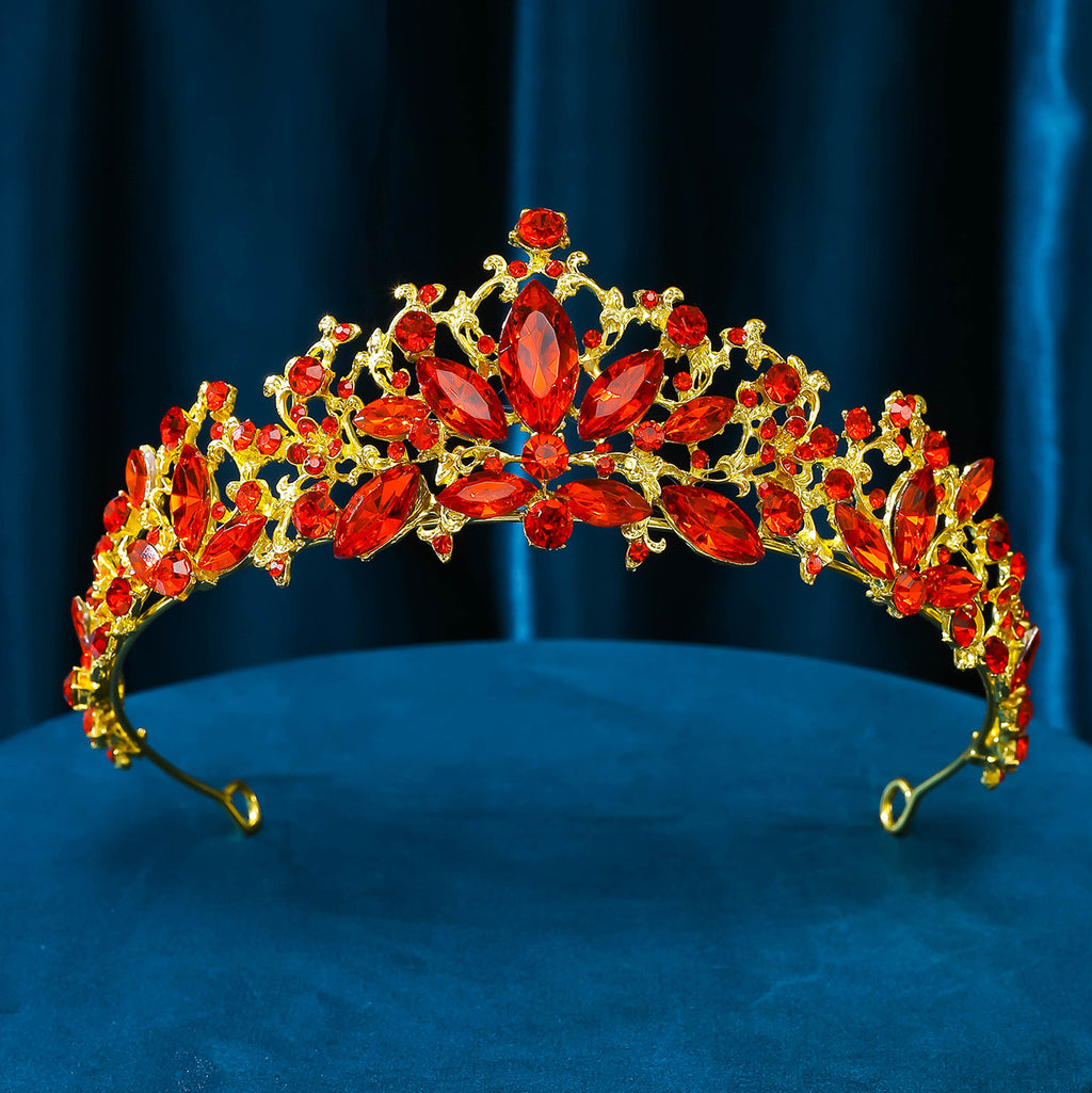 Mariage de mariée de style chinois doré et rouge