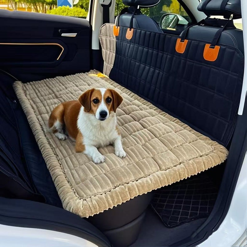 Coussin de siège de voiture d'extension de siège arrière du tapis pour animaux de compagnie