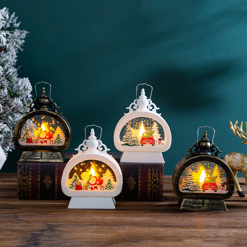Décoration de Noël Fournitures Lampe Portable pour Enfants