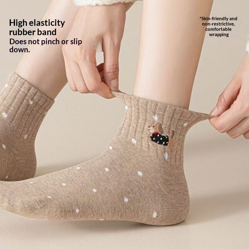 Chaussettes désodorisantes et antibactériennes pour femmes