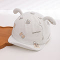 Modèle d'été pour enfants Respirant Dog Décoration Round-top Soft Brim Sun Protection Headg