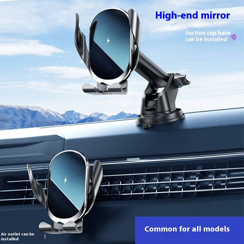Support de téléphone de voiture en plastique simple et portable