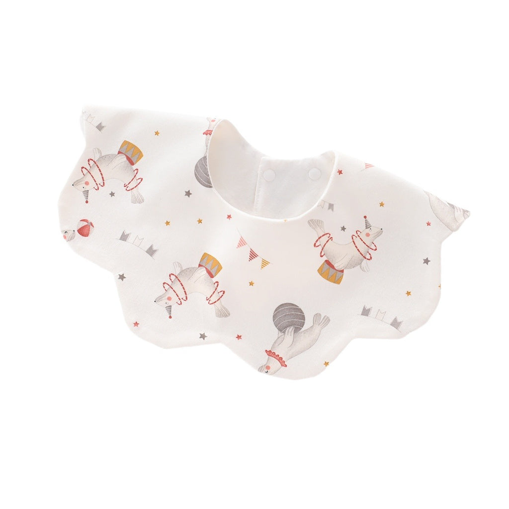 Bébé Bib Baby Pure Coton Imperméable Serviette Salive Nouveau-né