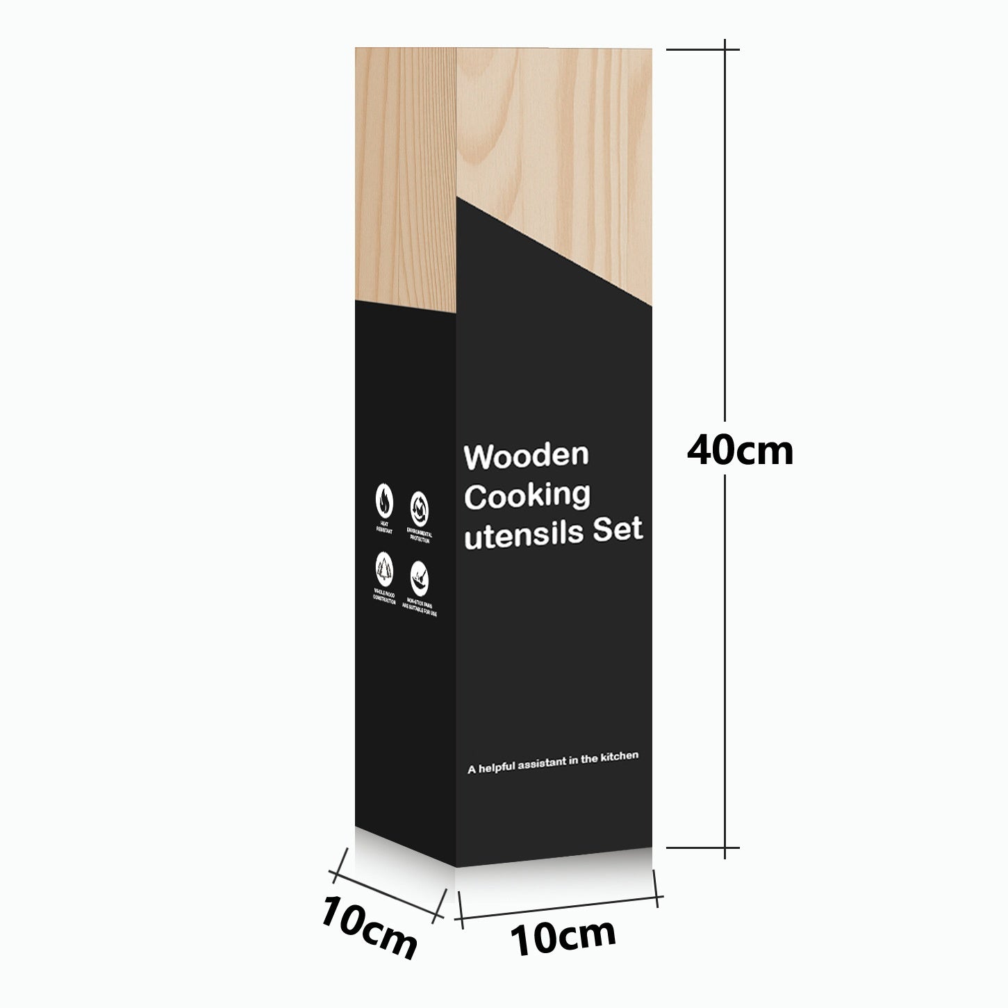Ensemble de spatules en bois de teck