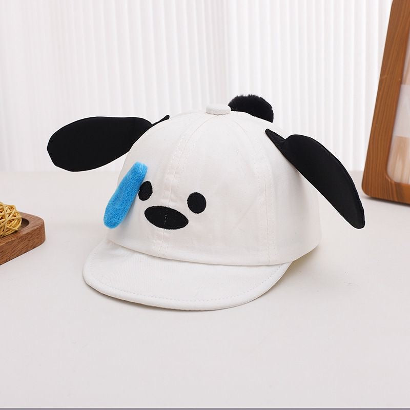 Bébé trois dimensions Puppy à oreilles draconiennes Soft Brimmed Baseball Cap Cute Cartoon Crying