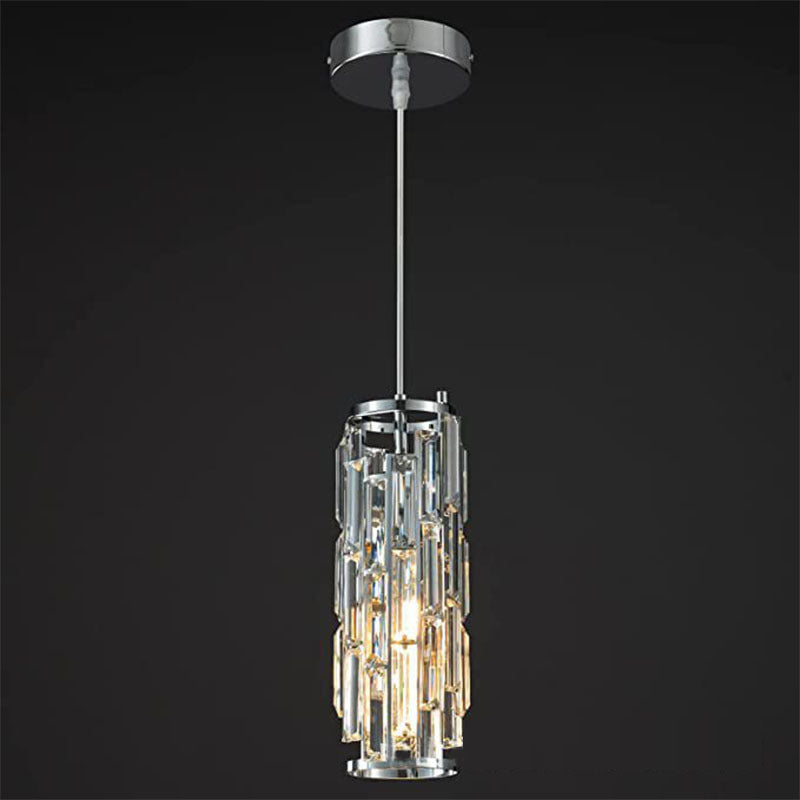 LED simple tête industriel style cristal Restaurant simple allée côté lit Petit droplight