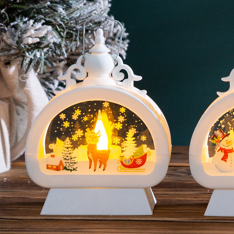 Décoration de Noël Fournitures Lampe Portable pour Enfants