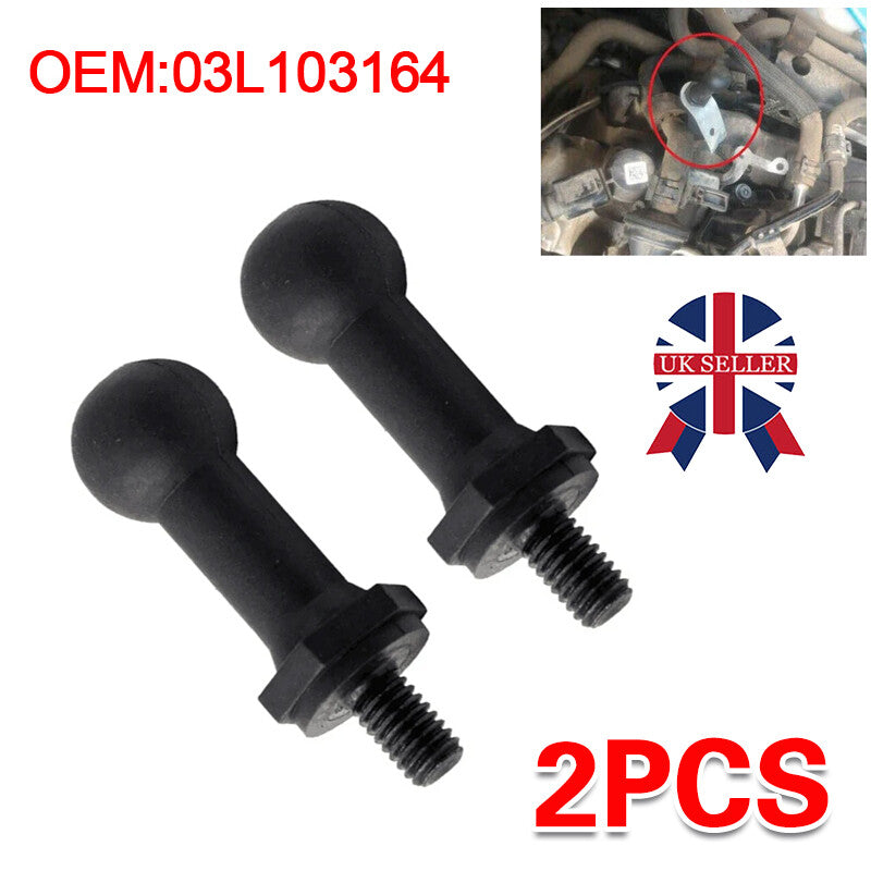 2 PCS Couverture de montage Peg Bolt POUR Skoda A Udi VW CADY-MK3 1.6 2.0 TDI