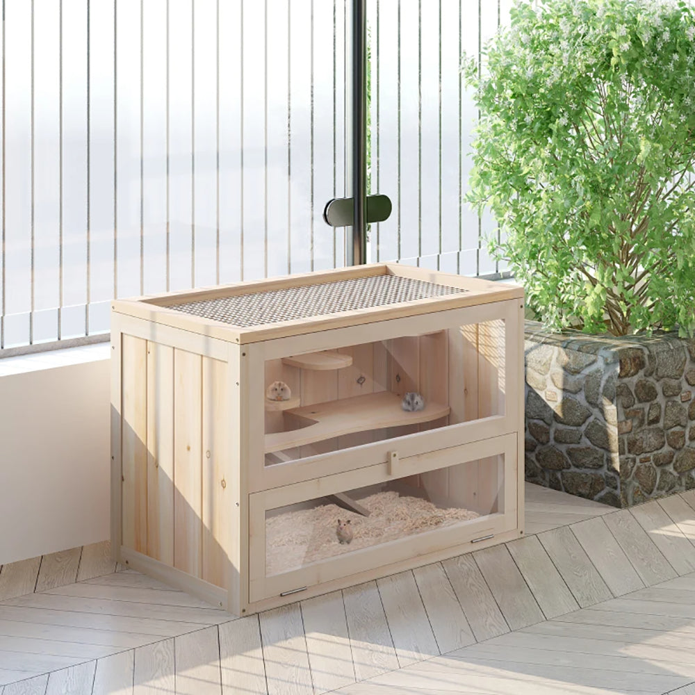 2-Niveau hamster Cage Mice and Rat House