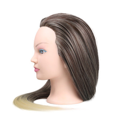 Tête de perruque Mold Couleur Tête de perruque Mold Formation Tête Coil Cheveux tressé Tête de perruque
