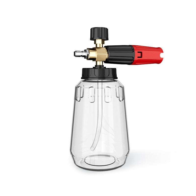 Lavage de voiture L'arrosage de bulles peut haute pression Accessoires de lavage de voiture Pistolet à eau
