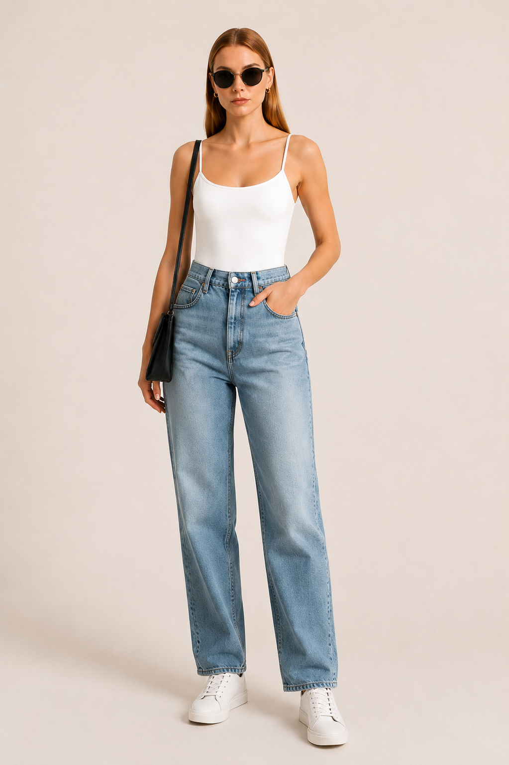 Sangle de Spaghetti pour femme Bodysuit sans manches Soft Stretch Essential Basic Top