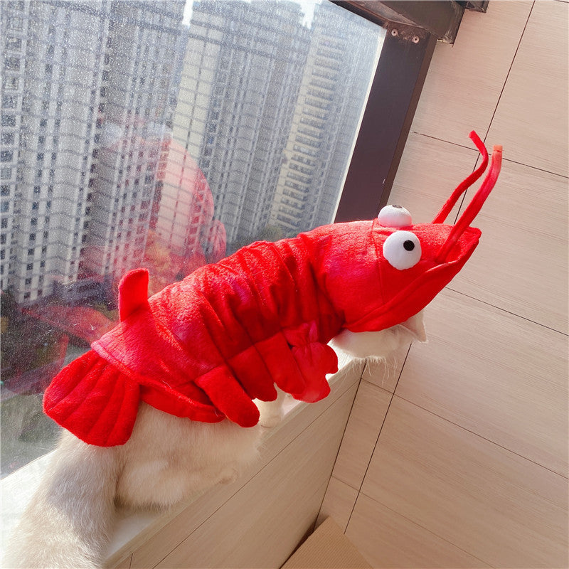 Halloween Cat Lobster Vêtements Année Noël