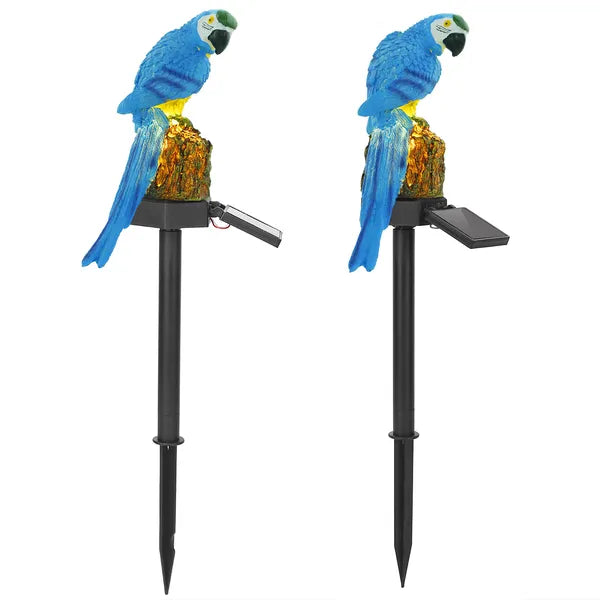 Solar Powered Parrot Garden Light IP65 Waterproof LED Parrot Landscape Lampe Loi décorative