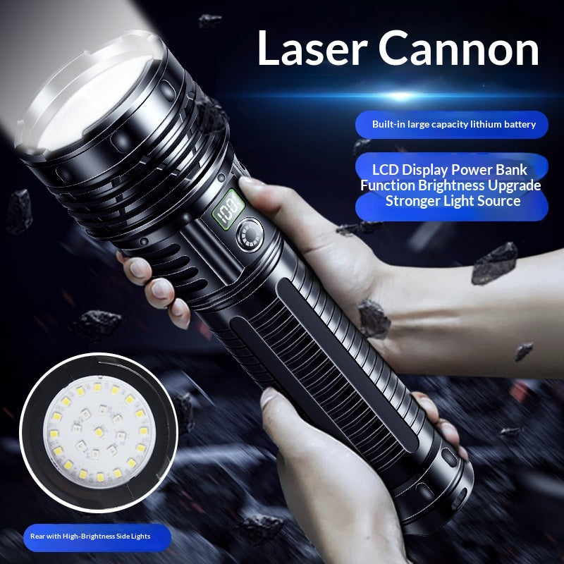 Lampe de poche d'urgence rechargeable pour usage domestique