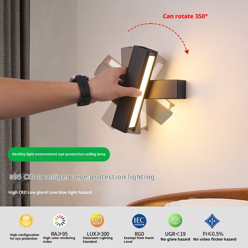 Chambre Lampe de lit Modern Minimalist Creative Escalier