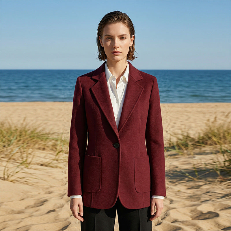 Manteau en laine pour femmes