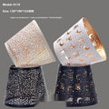 Métal Iron Art Laser Lampshade Accessoires de lampe